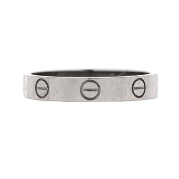 Cartier Love Wedding Band Ring 18K White Gold