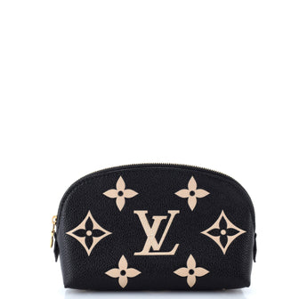 Louis Vuitton Cosmetic Pouch Bicolor Monogram Empreinte Giant