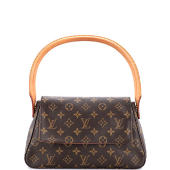 Louis Vuitton Looping Handbag Monogram Canvas Mini