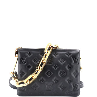 Louis Vuitton Coussin Bag Monogram Embossed Lambskin BB
