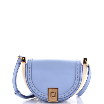 Fendi Moonlight Flap Bag Leather with Plexiglass Detail