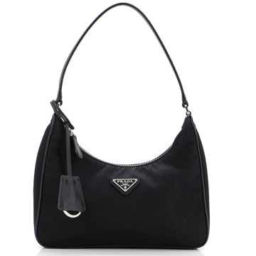 Prada Re-Edition 2005 Hobo Tessuto with Saffiano Leather Mini