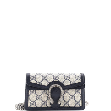 Gucci Dionysus Bag GG Coated Canvas with Leather Super Mini