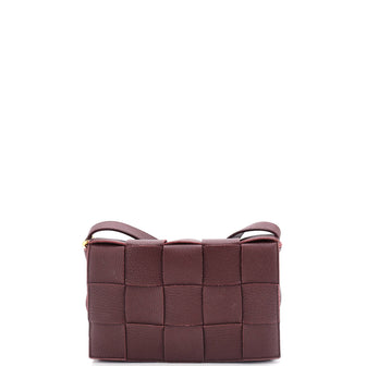 Bottega Veneta Cassette Crossbody Bag Maxi Intrecciato Grained Leather
