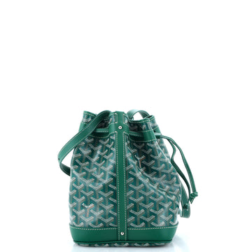 Goyard Petit Flot Bucket Bag Coated Canvas PM