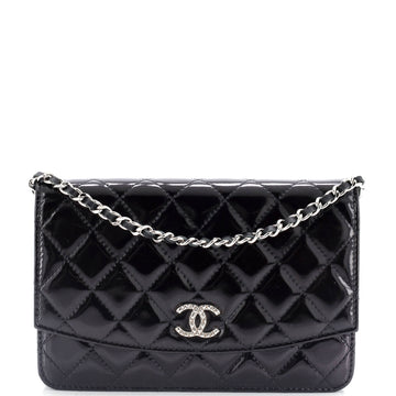 Chanel Brilliant Wallet on Chain Quilted Patent
