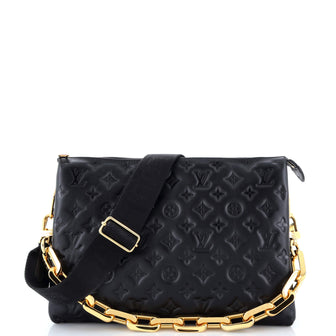 Louis Vuitton Coussin Bag Monogram Embossed Lambskin MM