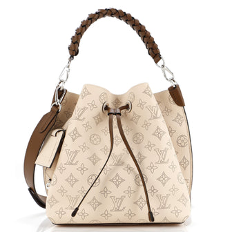 Louis Vuitton Muria Bucket Bag Mahina Leather