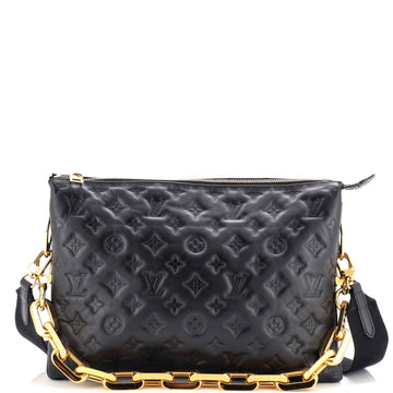 Louis Vuitton Coussin Bag Monogram Embossed Lambskin MM