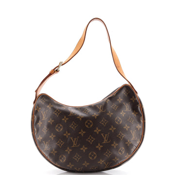 Louis Vuitton Croissant Handbag Monogram Canvas MM