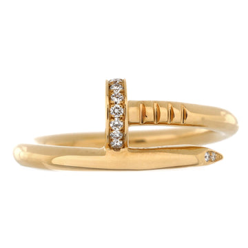 Cartier Juste un Clou Ring 18K Yellow Gold and Diamonds
