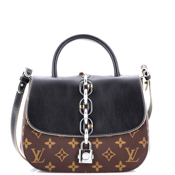 Louis Vuitton Chain It Handbag Monogram Canvas with Leather PM