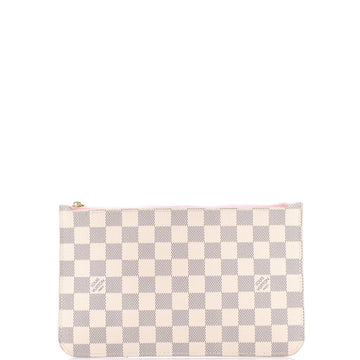 Louis Vuitton Chain Wristlet Pochette Damier