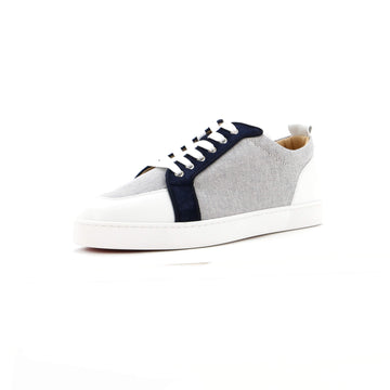 Christian Louboutin Men's Rantulow Orlato Flat Sneakers Fabric and Leather
