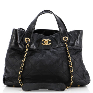 Chanel In The Mix Shopping Bag Quilted Calfskin Large