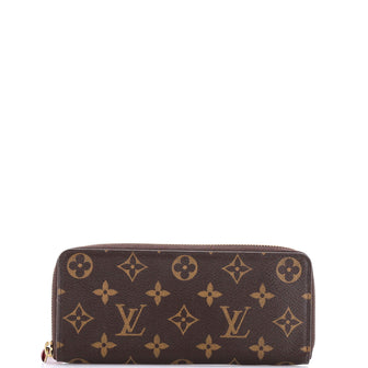 Louis Vuitton Clemence Wallet Monogram Canvas