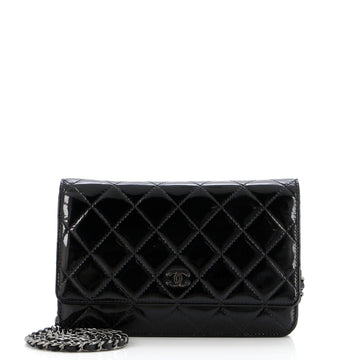 Chanel Wallet on Chain Quilted Patent