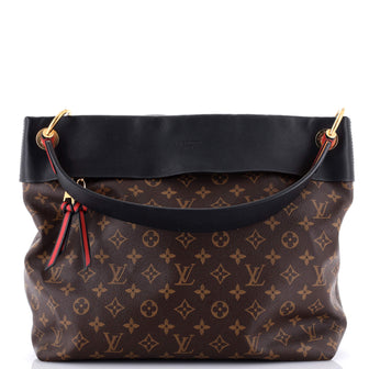 Louis Vuitton Tuileries Hobo Monogram Canvas with Leather
