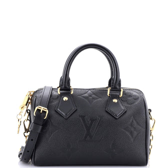 Louis Vuitton Speedy Bandouliere Bag Monogram Empreinte Giant 20