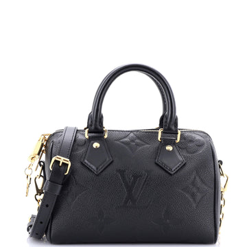 Louis Vuitton Speedy Bandouliere Bag Monogram Empreinte Giant 20