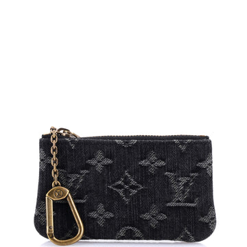 Louis Vuitton Key Pouch Monogram Denim