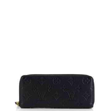 Louis Vuitton Clemence Wallet Monogram Empreinte Leather