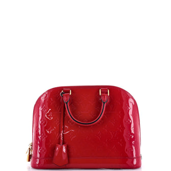 Louis Vuitton Alma Handbag Monogram Vernis PM