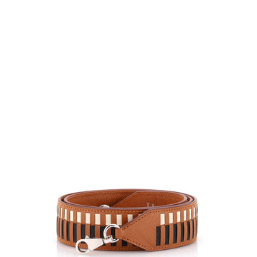 Hermes Tressage Cuir Bag Strap Epsom 40mm