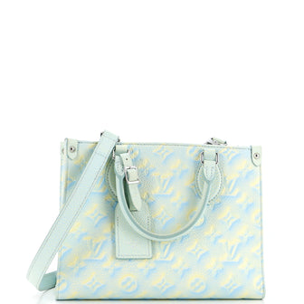 Louis Vuitton OnTheGo Tote Stardust Monogram Empreinte Leather PM