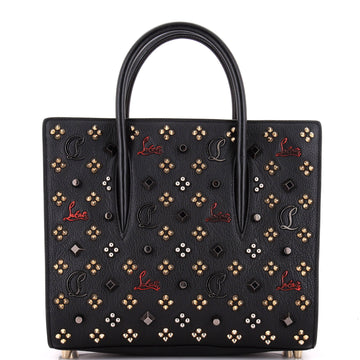 Christian Louboutin Paloma Tote Embellished Leather Medium