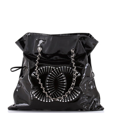 Chanel Bon Bon Tote Strass Embellished Patent Large