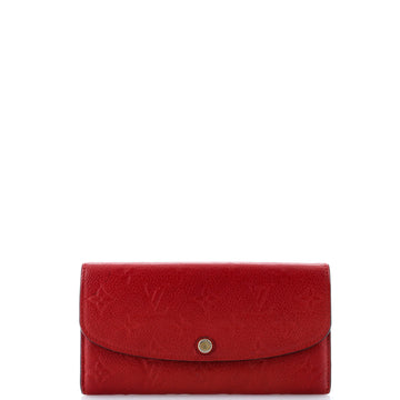 Louis Vuitton Emilie Wallet Monogram Empreinte Leather