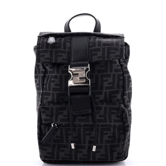 Fendi Fendiness Backpack Zucca Canvas Small