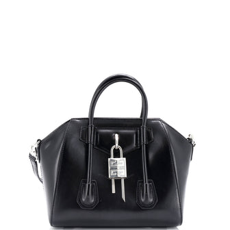 Givenchy Antigona Lock Bag Leather Mini