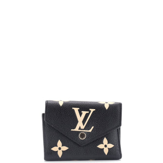 Louis Vuitton Victorine Wallet Bicolor Monogram Empreinte Giant