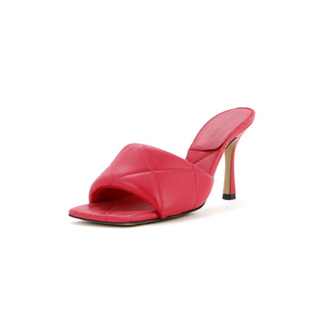 Bottega Veneta Women's The Padded Heeled Sandals Quilted Leather