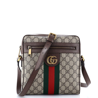 Gucci Ophidia Messenger Bag GG Coated Canvas Small