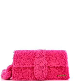 Jacquemus Le Bambidou Flap Bag Shearling
