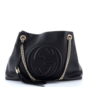 Gucci Soho Chain Strap Shoulder Bag Leather Medium