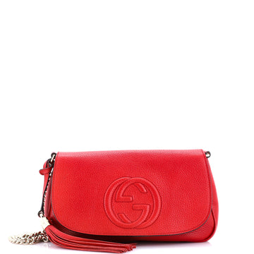 Gucci Soho Chain Crossbody Bag Leather Medium