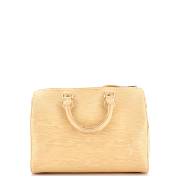 Louis Vuitton Speedy Handbag Epi Leather 25