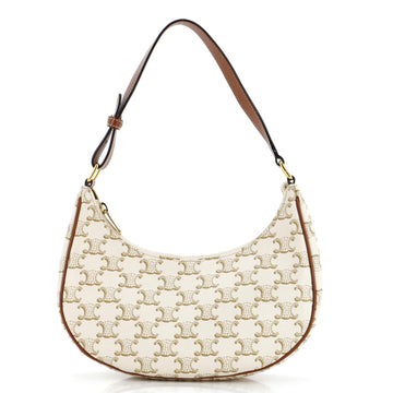 Celine Ava Bag Triomphe Coated Canvas
