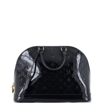 Louis Vuitton Alma Handbag Monogram Vernis GM