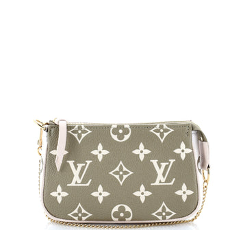 Louis Vuitton Pochette Accessoires Spring in the City Monogram Empreinte Leather Mini