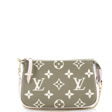 Louis Vuitton Pochette Accessoires Spring in the City Monogram Empreinte Leather Mini