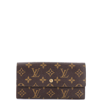 Louis Vuitton Vintage Sarah Wallet Monogram Canvas