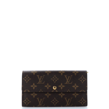 Louis Vuitton Vintage Sarah Wallet Monogram Canvas