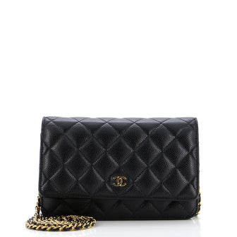 Chanel Wallet on Chain Quilted Caviar