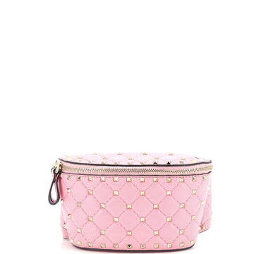 Valentino Garavani Rockstud Spike Belt Bag Quilted Leather Small