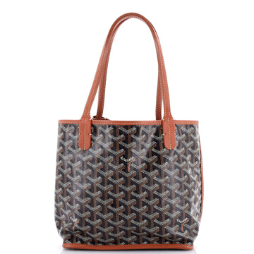 Goyard Anjou Reversible Tote Coated Canvas Mini